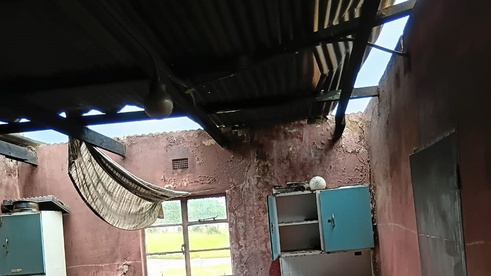 Storm leaves trail of destruction at Zombodze Emuva